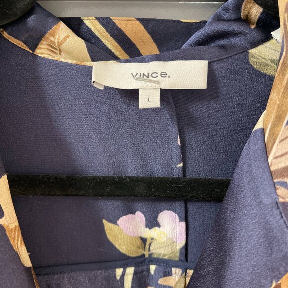 Vince Silk Tropical Shirt - Picture 2 of 4